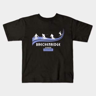 Breckenridge Ski Resort, Colorado. Gift Ideas For The Ski Enthusiast. Kids T-Shirt